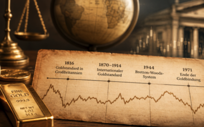 Blog - Versicherungen Tatura in Walsrode | Heidekreis Die Geschichte des Goldstandards – und warum er heute wieder relevant ist